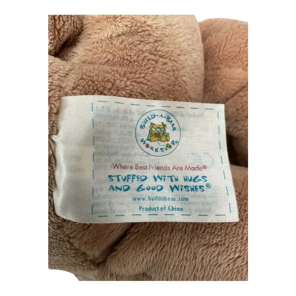 Build-A-Bear Hawaiian Hello Kitty Tan Plush 18” Sanrio Retired - Picture 6 of 7